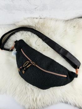 Teddy Boucle Kodiak Schwarz von Swafing